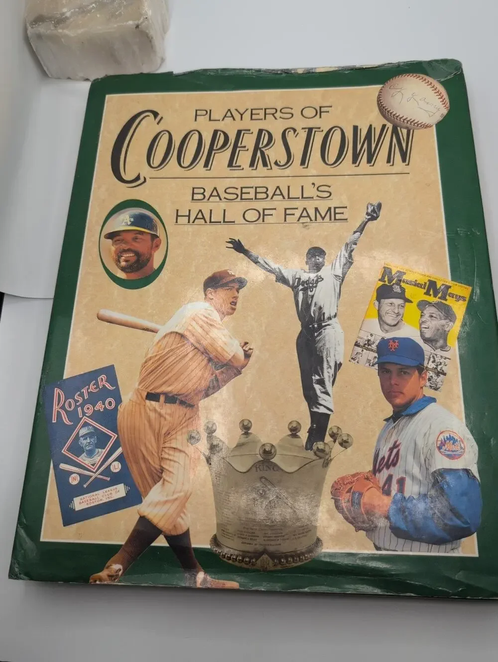 Players of Cooperstown : Baseball's Hall of Fame (1993) Hardback Coffee Table